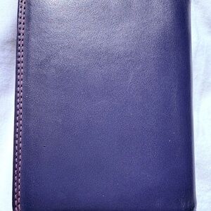 Purple Leather Wallet